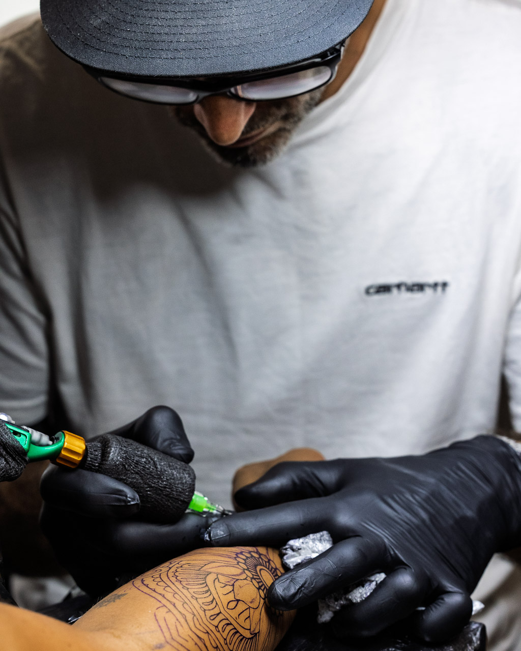 tatouage Carry Graphik